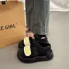 Sandalias Deportivas de Plataforma de Verano para Mujer Sentido de Alta Gama 2024 Sandalias Romanas Antideslizantes