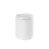 Copo de Cerâmica para Vela DIY Transfronteiriço de 450ml com Tampa de Cerâmica Redondo Simples Esmalte Colorido Frasco de Vela de Aromaterapia com Cera de Soja
