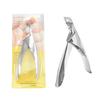 Tesoura de unha em aço inoxidável em forma de U para cortar unhas ferramenta para manicure francesa DIY extensão de fototerapia corte especial