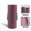 Portacepillos de Maquillaje a Prueba de Polvo Caja de Almacenamiento de PU con Tapa, Portalápices, Caja de Almacenamiento para Papelería y Artículos de Cuero, Tubo de Almacenamiento para Brochas de Maquillaje Venta al por Mayor