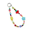 Cordão para Celular Original Super Fofo e Fresco com Contas Dopamina Curto para Segurar na Mão Corrente de Celular Pulseira de Pulso