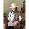 Bufanda fina de color liso estilo étnico retro para mujer, creando un ambiente artístico y atmosférico, bufanda de protección solar, chal largo para vacaciones