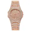 Reloj Popular para Hombre de Comercio Exterior de Alta Calidad Reloj Hip-Hop Rap para Hombre Calendario Moda Correa de Acero