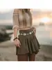 Cadena de Cintura Metálica de Estilo Étnico Bohemio de Alta Gama para Mujer, Cadena de Cintura Versátil de Moda Retro para Vestido y Camisa