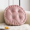 Cojín para Silla de Comedor de Terciopelo Holandés de Gama Alta para el Hogar, Cojín tipo Bolso Plegado, Esterilla Tatami, Cojín para Respaldo de Silla Elevado, Estilo Grueso