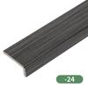 Listón Decorativo de Techo para Sala de Estar Estilo Chino Línea Sunline en forma de 7 Borde de Techo Secundario Línea L Canto Canto de Borde Color Madera