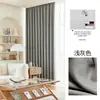 Cortinas Semioscuras de Lino Doble Cara, Cortinas de Lino Algodón Poliéster, Cortinas Modernas Sencillas para Bloquear el Sol para Dormitorio, Sala de Estar, Balcón, Ventana Saliente