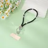 Lanyard Completo de Pedrería para Teléfono Cadena de Diamantes Colgante de Corazón Correa para el Cuello Correa Corta Moda Correa de Muñeca para Teléfono Venta al por Mayor Transfronteriza