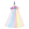 Unicórnio Princesa Combinação de Joias Link Coroa Colar Tiara Meninas Acessórios Vestido de Princesa Comércio Exterior Transfronteiriço
