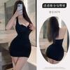 Nuevo Estilo de Verano Yilele Vestido Sexy de Tirantes Leche y Puro Ajustado a la Cadera Falda Corta Aspecto Sexy Adelgazante