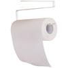 Porta-papel de cozinha Rack de armazenamento para filme conservante de geladeira Rack de armazenamento Rack de armazenamento Rack de armazenamento Suporte para papel higiênico montado na parede sem furos Suporte para papel toalha