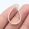 33x 20x 3.7mm 2.3g multicolor hueco geométrico serie de marcos colgantes marco con forma de gota
