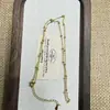 Venta Directa de Fábrica Cadena Desnuda Versátil Collar DIY Collar Imitación Oro para Mujeres Auténtico Lujo Ligero Nicho Cadena para Clavícula