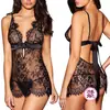 Nova lingerie sexy renda bicolor Amazon lingerie sexy atacado pijamas sexy