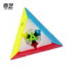 Nuevo Cubo de Rubik pirámide de posicionamiento con bola de acero Qiyi Qiming S3 color sólido sin pegatinas suave práctica de entrenamiento para estudiantes