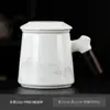 Taza de Té de Jade para Uso Personal, Taza con Separación de Té y Agua, Vaso de Agua de Gran Capacidad para Oficina con Tapa y Filtro, Regalo con Logo