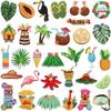 Adesivos de Tecido Bordados Férias Havaianas Patch de Flamingo Adesivos Tema Viagem Capítulo Bordado Yezi Mamão Óculos de Mergulho