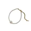 Colar de Pérolas Redondas Brilhantes Perfeito para Mulheres, Retrô de Alto Padrão, Design de Nicho de Luxo Acessível, Acessórios de Colar Tendência e Versáteis de Celebridade