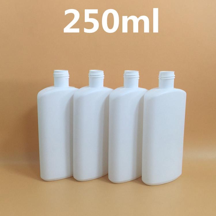 PE扁瓶250ml裸瓶图