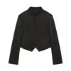 Estilo Europeo y Americano Transfronterizo Z 2026 Nueva Moda Ropa de Mujer al por Mayor Chaqueta de Gamuza Texturizada con Hebilla de Nudo 4344800