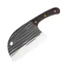 Faca de Cozinha Tradicional Forjada, Faca para Fatiar, Faca de Corte de Dupla Utilidade para Cortar Legumes, Carne e Ossos, Não Requer Afiação, Aço Inoxidável, Fabricada em Yangjiang