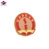 Fornecedor de produção de emblemas de logotipo da empresa Long Zhiyu, emblema personalizado para equipe, broche personalizado para empresa