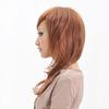 Peruca europeia e americana feminina cabelo longo cacheado fofo temperamento reparo facial realista peruca cacheada de comprimento médio marrom maduro fornecimento AliExpress