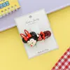 Grampo de Cabelo Desenho Animado Japonês Coreano Fofo Presilha de Cabelo Mickey Minnie Presilha de Cabelo Infantil Menina Presilha de Bico de Pato Cartão Grande Acessórios de Cabelo Presilha para Franja