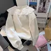 Sudadera con Capucha de Manga Larga para Niñas 2026 Otoño Invierno Estilosa Sudadera Gruesa con Felpa Cuello de Muñeca Artículo Popular