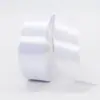 Cinta de 2.5 cm en paquete pequeño, cinta para envolver regalos, cinta para repostería, cinta de satén para decoración de bodas, venta al por mayor, transfronterizo
