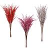 Flor de simulação pe rolo jasmim de inverno flor de simulação flor de ameixa decoração de casa buquê flor artificial casamento inauguração alegria