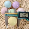 Venta al por mayor de fábrica 28 mm-200 mm Cápsula Gashapon Divertida Cápsula Gashapon Transparente Macarrón Muñeco de Captura Sorpresa de la Suerte Colorido