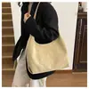 Bolsa Tote Fashion Tendência Nova Outono/Inverno 2025 Grande Capacidade Estilo Simples Bolsa de Moda de Alta Qualidade Bolsa Tote Feminina