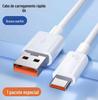 Type-c data Line 6A linha de dados de carregamento super rápido é adequada para Xiaomi LeTV linha de carregamento USB