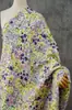 Tela Jacquard Teñida en Hilo Floral Pequeño con Relieve Dulce Francés Tela para Vestido Elegante Chaqueta de Mujer Decoración de Caja