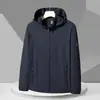 Mismo Estilo Tmall Ropa Protectora Solar Hombre Verano Ligera Seda de Hielo Ropa para la Piel Protección Solar Anti-UV Sensación de Hielo Chaqueta Mujer