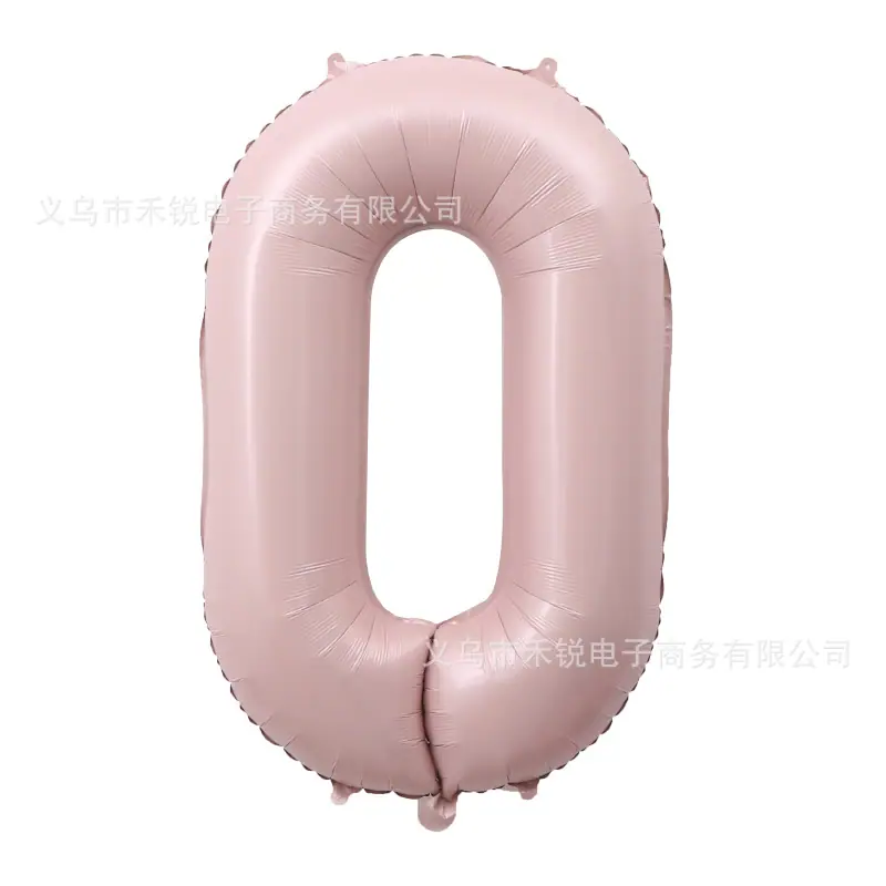 32寸中号婴儿粉数字0