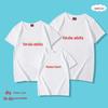 Camiseta de algodão puro com manga curta, tie-dye pintado à mão para o verão, cor sólida, para crianças, adultos, homens e mulheres, camiseta promocional, logotipo no atacado