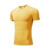 Camiseta de entrenamiento ajustada para hombre, de secado rápido, de compresión elástica, para baloncesto al aire libre, transfronteriza entre Europa y América