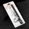 Tijeras de Peluquería de Acero Inoxidable, Set de Tijeras Planas Dentadas Adelgazadoras, Tijeras Adelgazadoras, Herramienta para Cortar Flequillos, Tienda de Corte de Cabello
