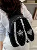 Mochila de Verano 2026 Nuevo Estilo Coreano Simple y Elegante con Lunares, Corazones y Orejas de Conejo para Oficinistas y Estudiantes