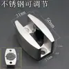 Accesorios para Baño de Ducha Posicionador Limitador Guía Deslizante Soporte Tope de Puerta Batiente