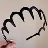 2026 Nuevo Modelo Diadema Antideslizante Dentada Malla de Gasa Ola Diadema para Mujer Clip para el Cabello de Corona Alta Accesorio para el Cabello