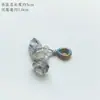 Precio mayorista directo de fábrica pulsera hecha a mano pulsera con colgante diy accesorios pequeños deslizantes colgante de garra de gato lindo Joker