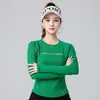2026 Nova Camada Base Feminina Versátil de Algodão Canelado com Estampa 3D Alta Elasticidade Diária Respirável Amiga da Pele Emagrecimento Roupas Femininas