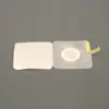 Película de Anillo de Tela Termoimpreso Cinta Adhesiva Transpirable Parche en Blanco para Aplicación en el Ombligo, Parche Adhesivo para Aplicación en Puntos de Acupuntura