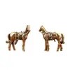 Adornos de Caballo Transfronterizos, Adornos de Caballo del Zodiaco, Mascotas de Té, Artesanías de Fortuna Inmediata, Adornos Pequeños de Latón, Latón al por Mayor