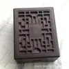 Caja de embalaje para pulsera de imitación de palisandro de alta gama Caja de embalaje para pulsera de jade Hetian Caja de embalaje para collar con colgante