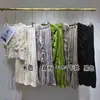 El conjunto de otoño de dos piezas más vendido de Miyake para mujer: un conjunto de camiseta de manga larga y falda floral tridimensional asimétrico de alta gama