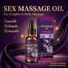 Aceite esencial para el cuidado de la mujer, líquido de masaje hidratante para el cuerpo y la piel de la mujer, aceite esencial de masaje, lubricante para parejas